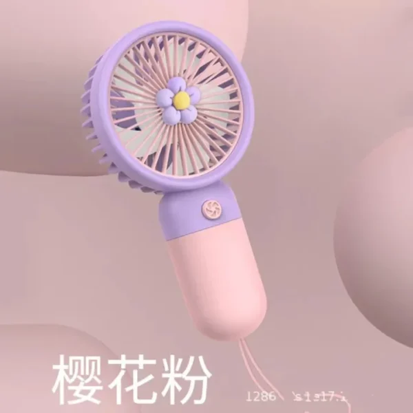 Summer USB Mini Wind Power Handheld Fan - Image 2
