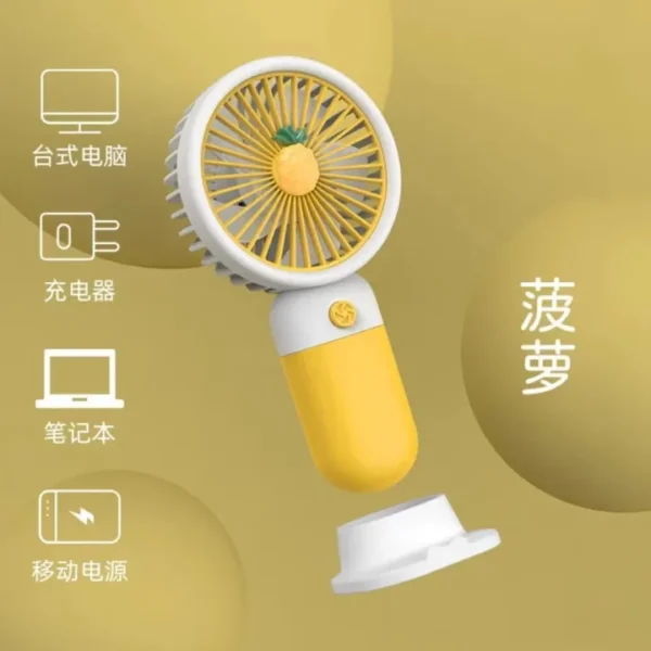 Summer USB Mini Wind Power Handheld Fan - Image 3