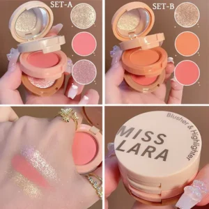 3 in 1 Matte Highlighter Blush Eyeshadow