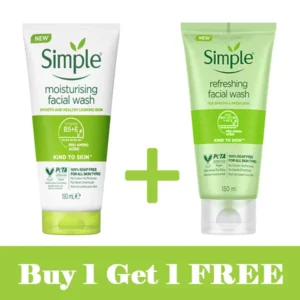 Buy Simple Moisturising Foaming Facial Wash – Get Free Simple Refreshing Face Wash
